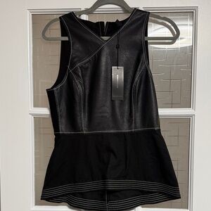 BCBGMaxAzria Black Sleeveless top